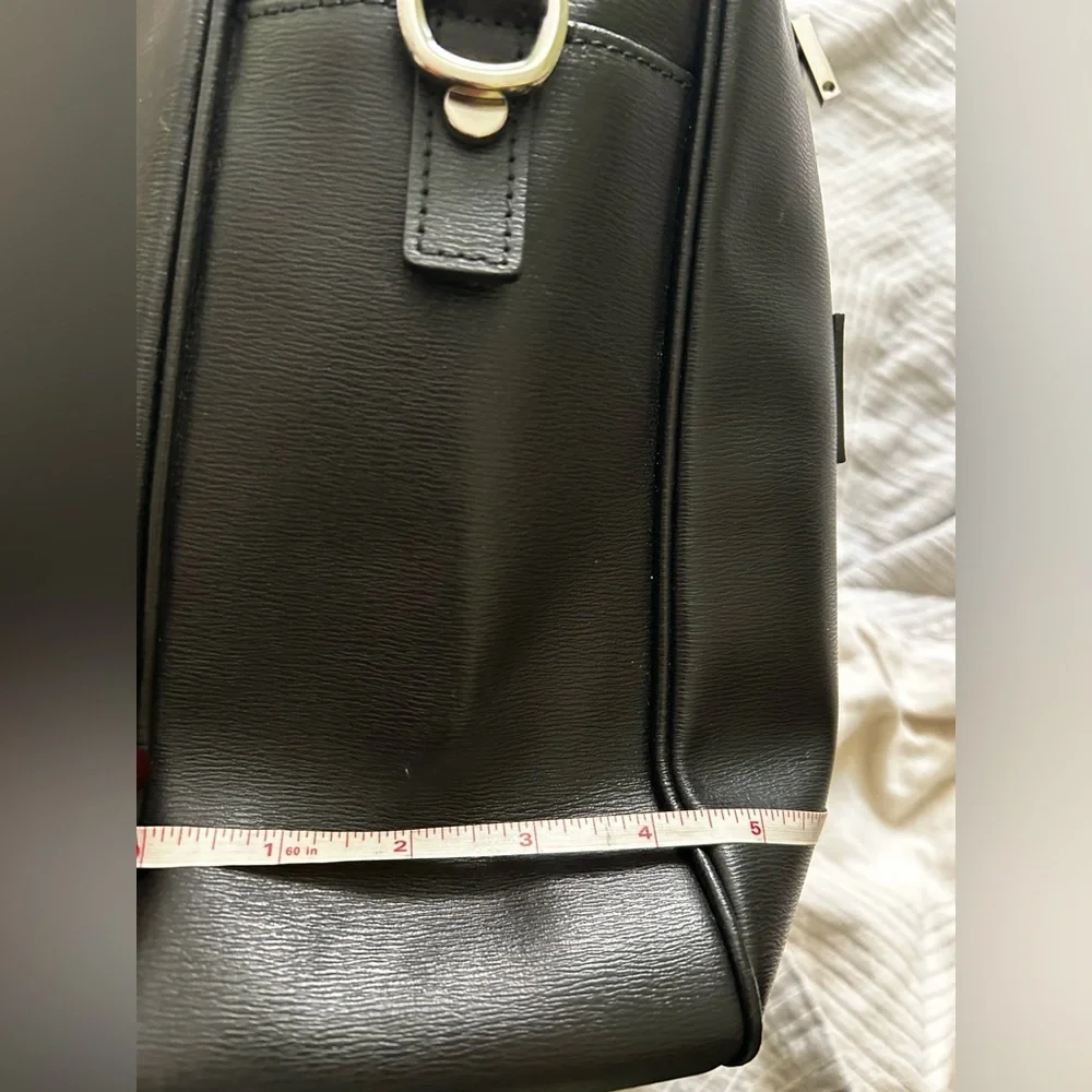 CANALI Saffiano Leather Briefcase new
